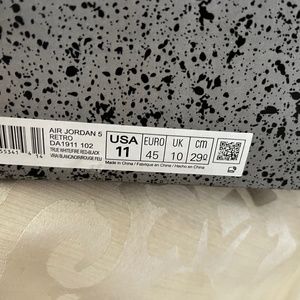 Size 11 - Jordan 5 Retro Fire Red 2020